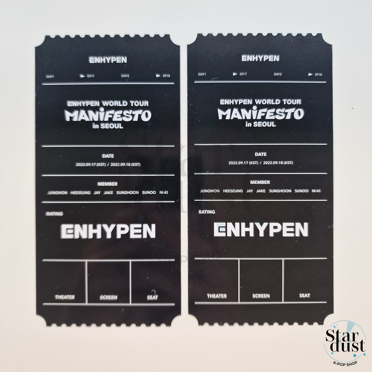 [POB] ENHYPEN - WORLD TOUR MANIFESTO IN SEOUL - Stardust K-pop Shop