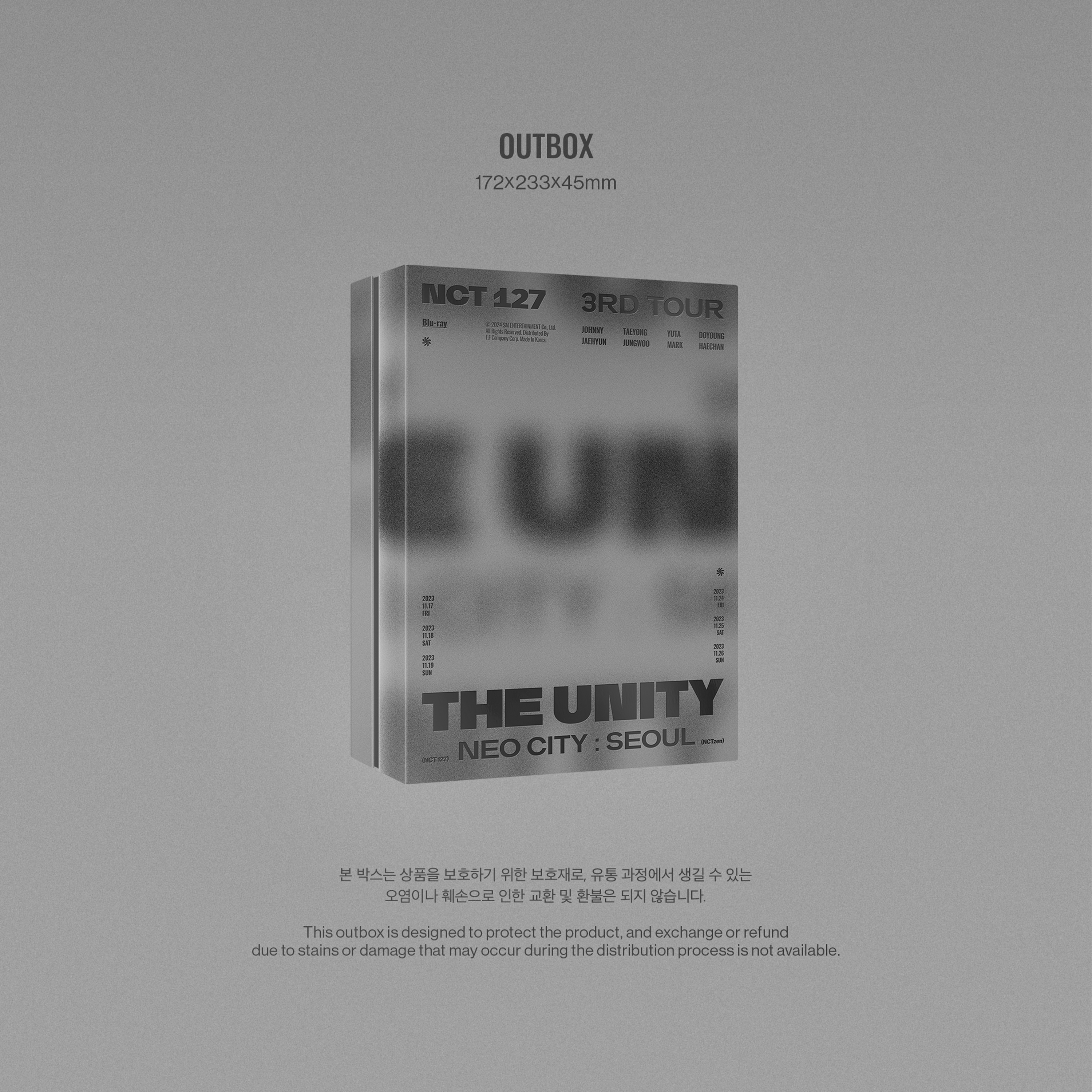 NCT 127 - 3rd TOUR 'NEO CITY: SEOUL - THE UNITY' [Blu-Ray] - Stardust K-pop Shop