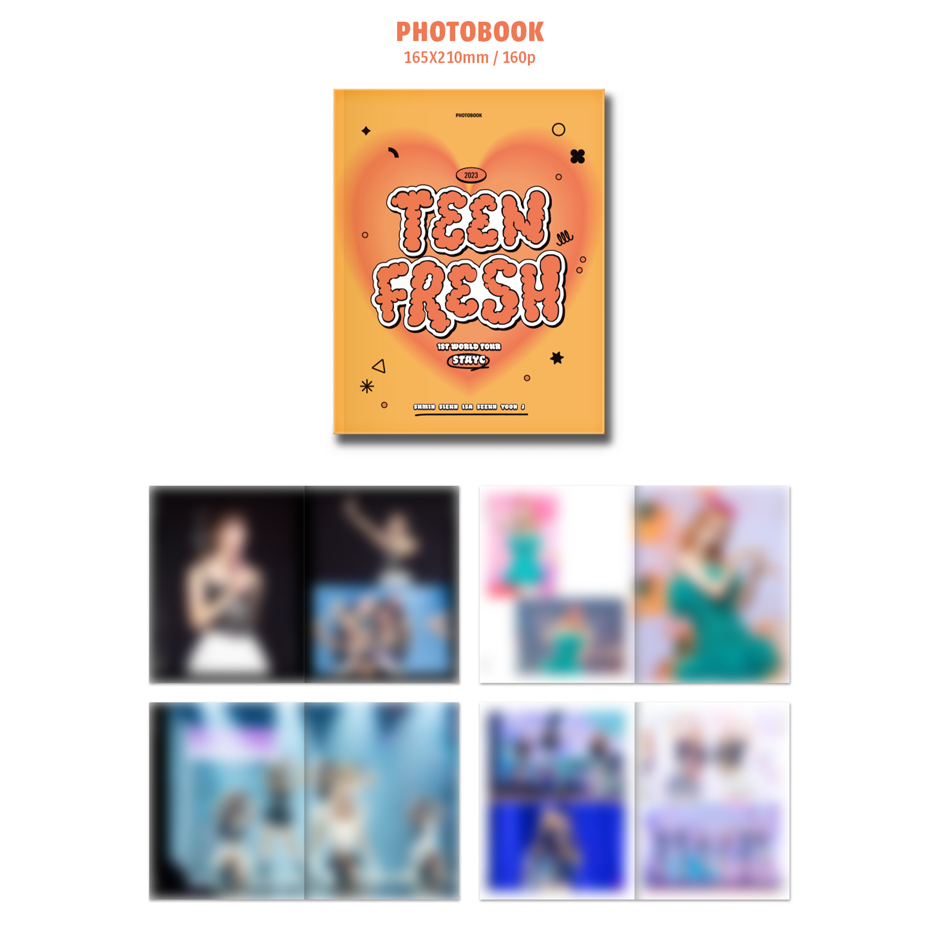 STAYC - 1ST WOLRD TOUR 'TEENFRESH' IN SEOUL [DVD] - Stardust K-pop Shop