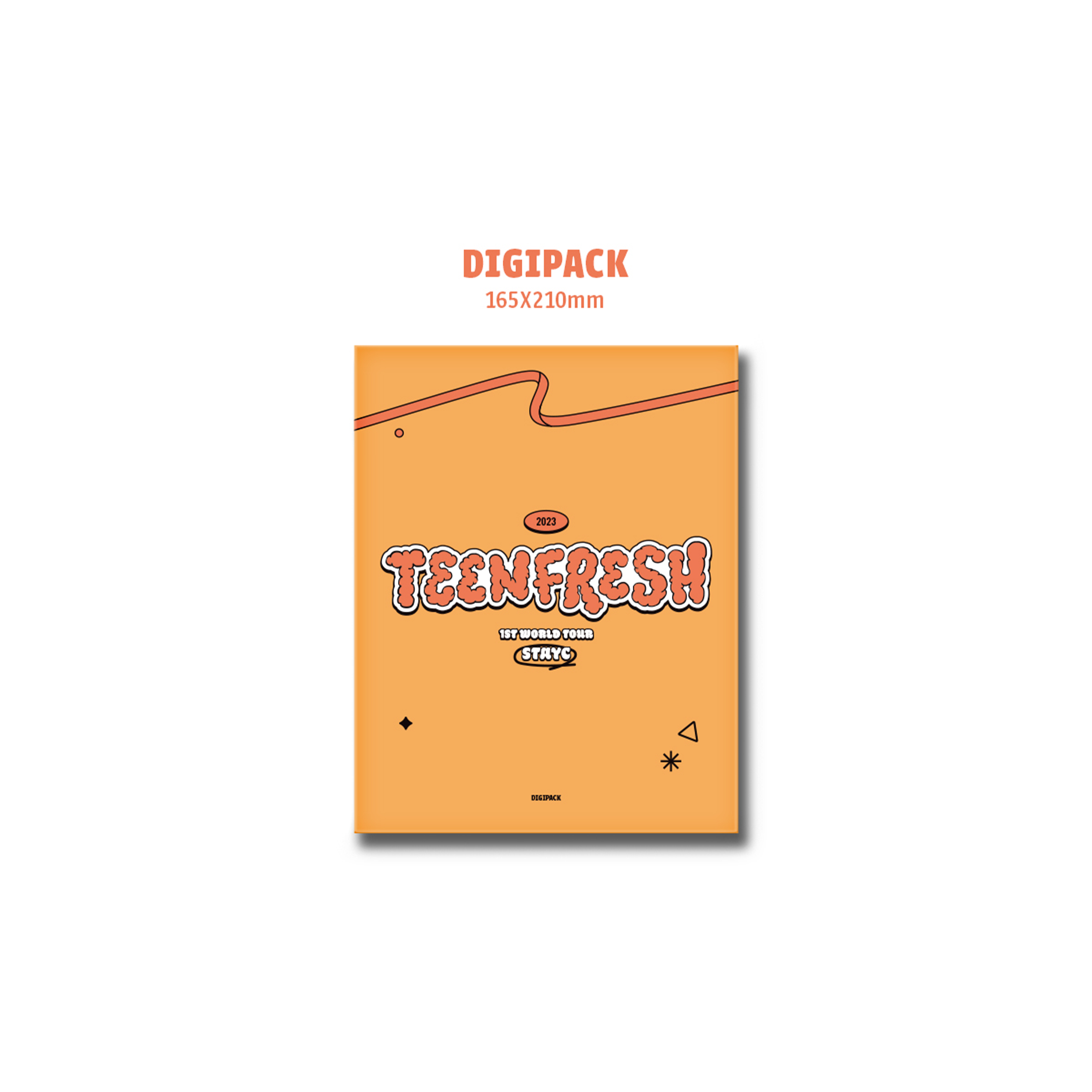 STAYC - 1ST WOLRD TOUR 'TEENFRESH' IN SEOUL [DVD] - Stardust K-pop Shop