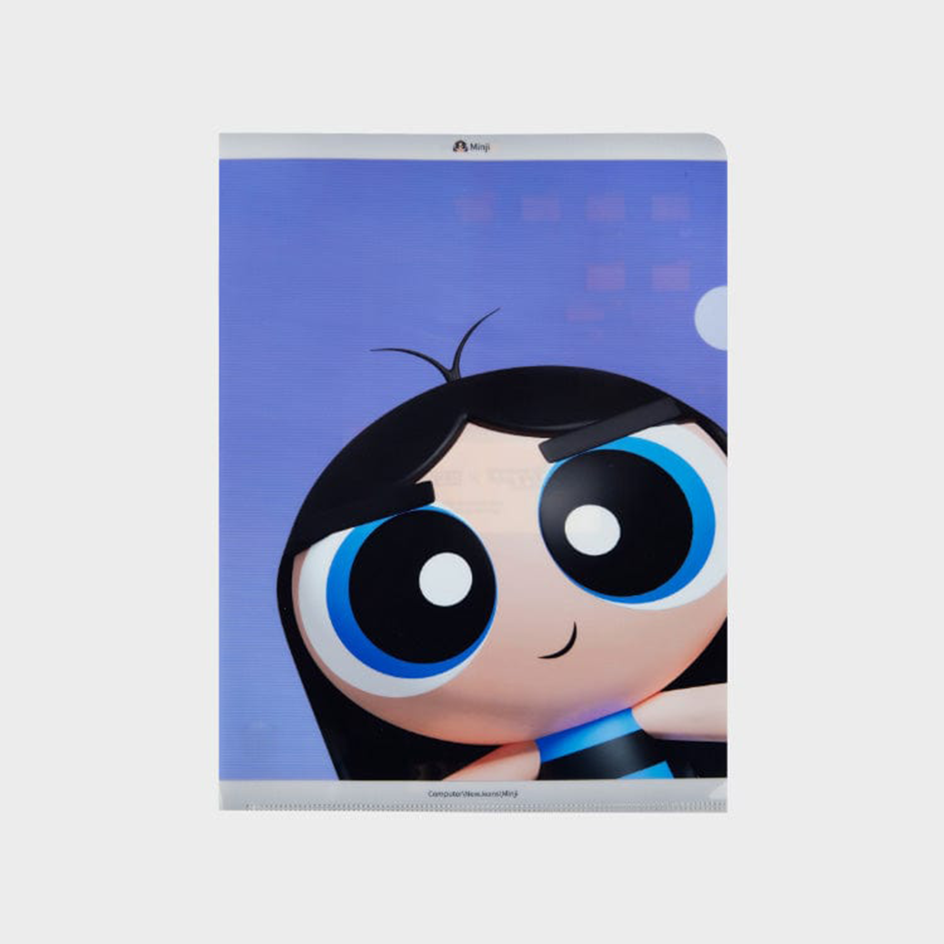 NEWJEANS - THE POWERPUFF GIRLS X NJ [PLASTIC FILE] - Stardust K-pop Shop