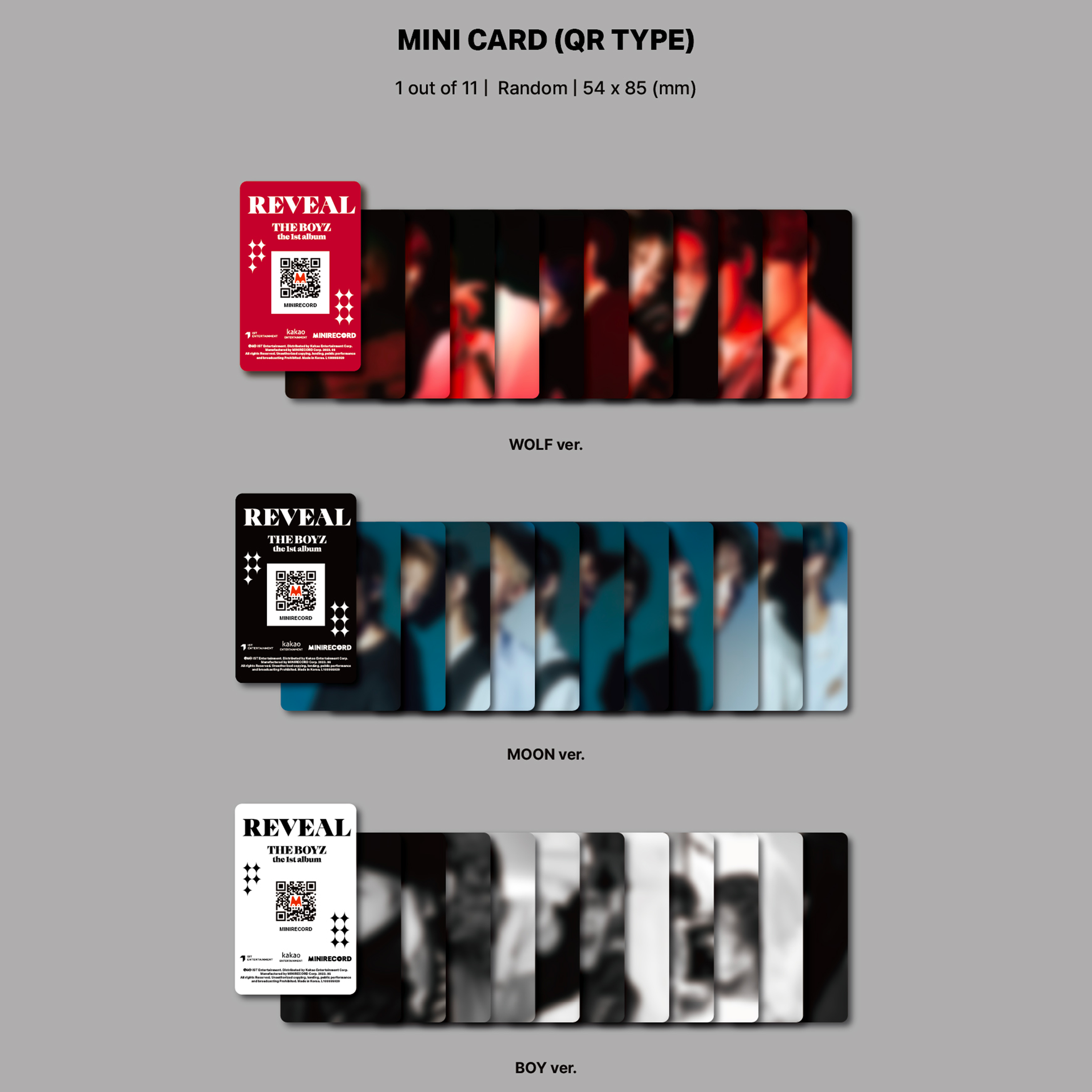 THE BOYZ - REVEAL [1st Full Album] Platform Ver. - Stardust K-pop Shop