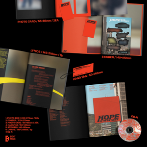 J-HOPE - HOPE ON THE STREET VOL. 1 [Photobook Ver.] - Stardust K-pop Shop