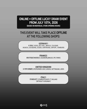 [EUROPE LUCKY DRAW EVENT] TREASURE - NEW WAV [4th Mini Album] Raw Ver.