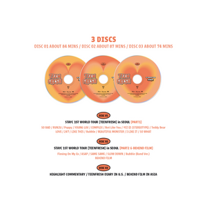 STAYC - 1ST WOLRD TOUR 'TEENFRESH' IN SEOUL [DVD] - Stardust K-pop Shop