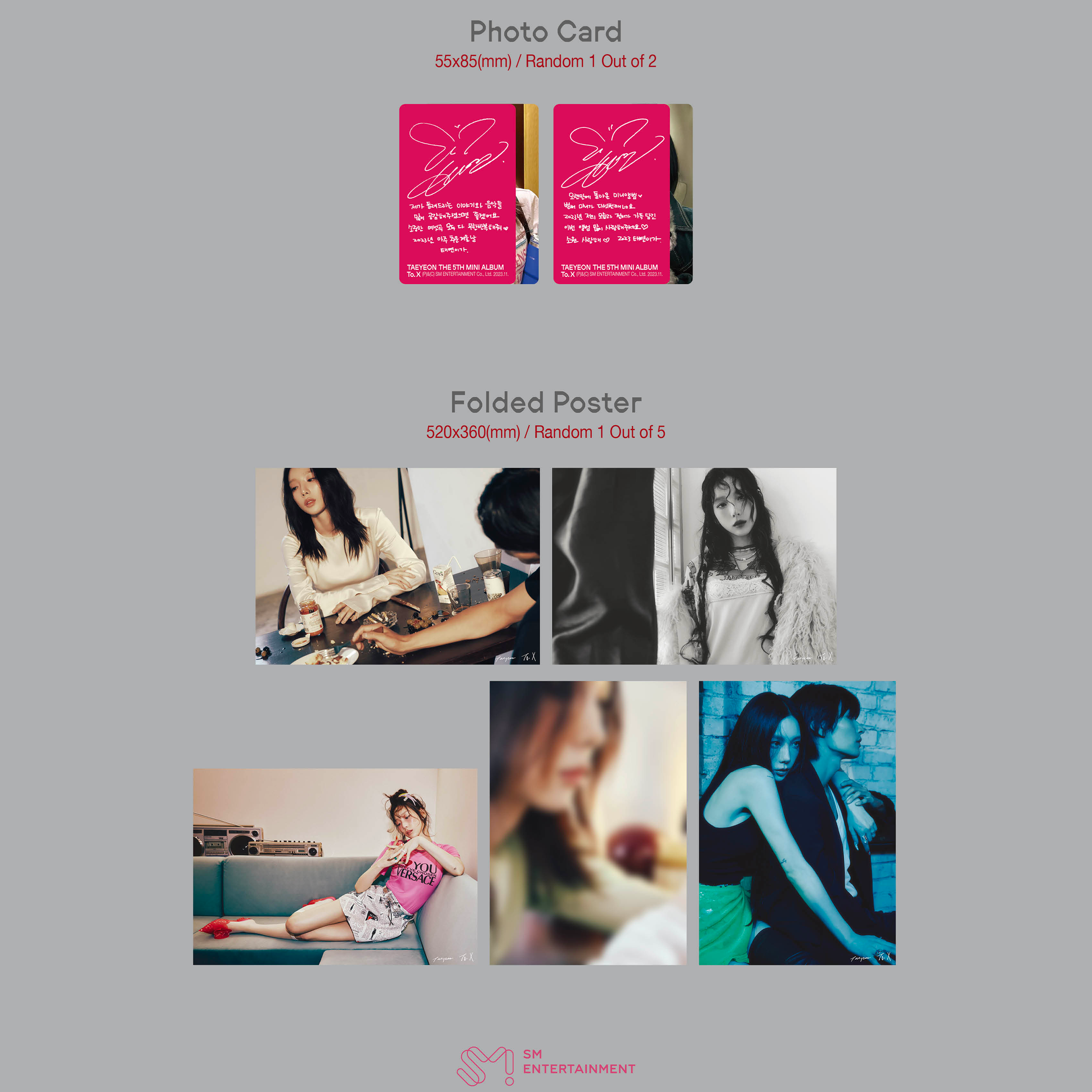 TAEYEON - TO. X [5th Mini Album] Myself Ver. - Stardust K-pop Shop