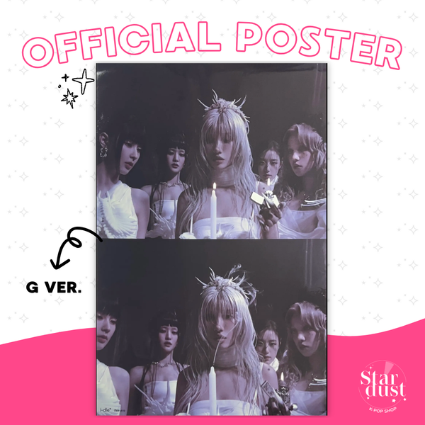 [POSTER] i-dle - WE ARE