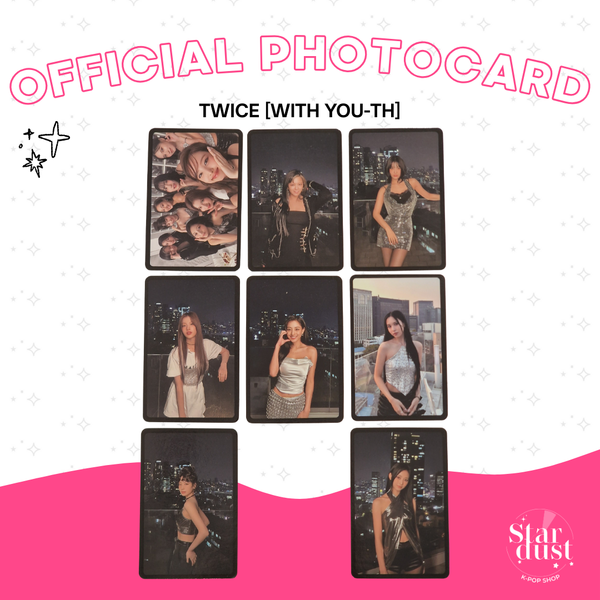 [PHOTOCARD] TWICE - WITH YOU-TH [Glowing Ver.]