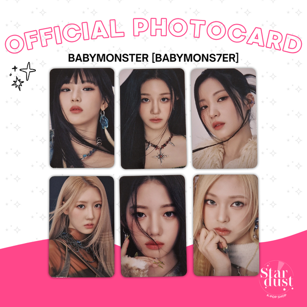 [PHOTOCARD] BABYMONSTER - BABYMONS7ER [Pob]