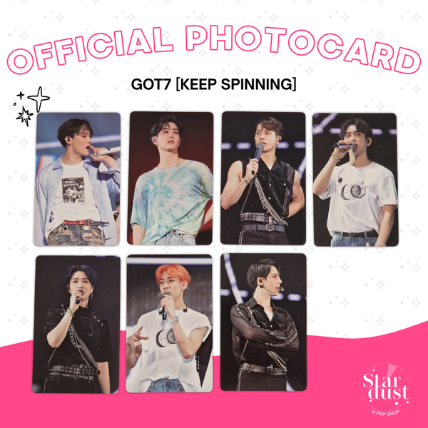 [PHOTOCARD] GOT7 - KEEP SPINNING