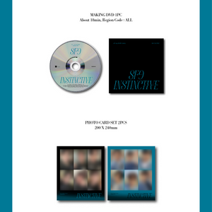 SF9 - 4TH PHOTOBOOK [INSTINCTIVE] - Stardust K-pop Shop