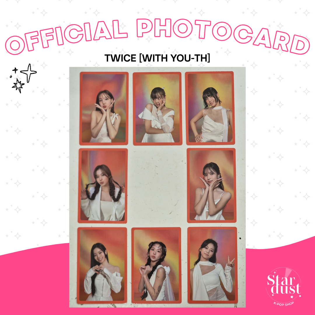[PHOTOCARD] TWICE - WITH YOU-TH [Blast Ver.]