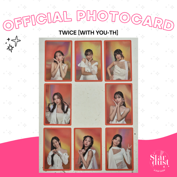 [PHOTOCARD] TWICE - WITH YOU-TH [Blast Ver.]