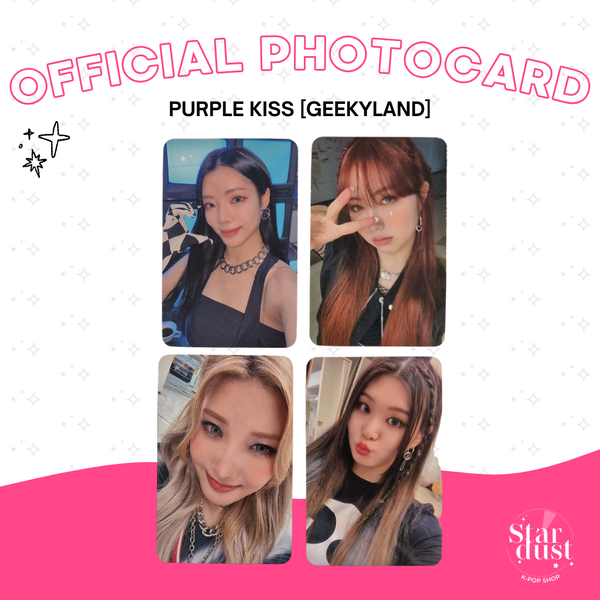 [PHOTOCARD] PURPLE KISS - GEEKYLAND [Dear My Muse]