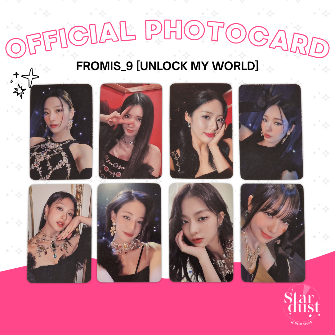 [PHOTOCARD] FROMIS_9 - UNLOCK MY WORLD [Dear My Muse] - Stardust K-pop Shop