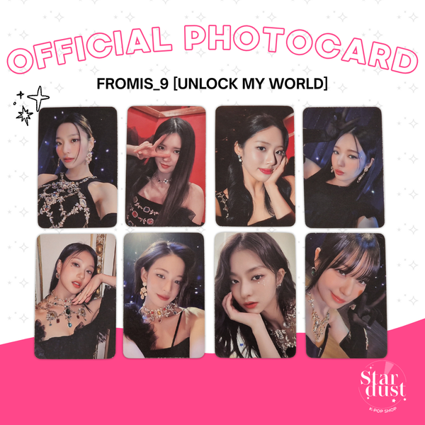 [PHOTOCARD] FROMIS_9 - UNLOCK MY WORLD [Dear My Muse]