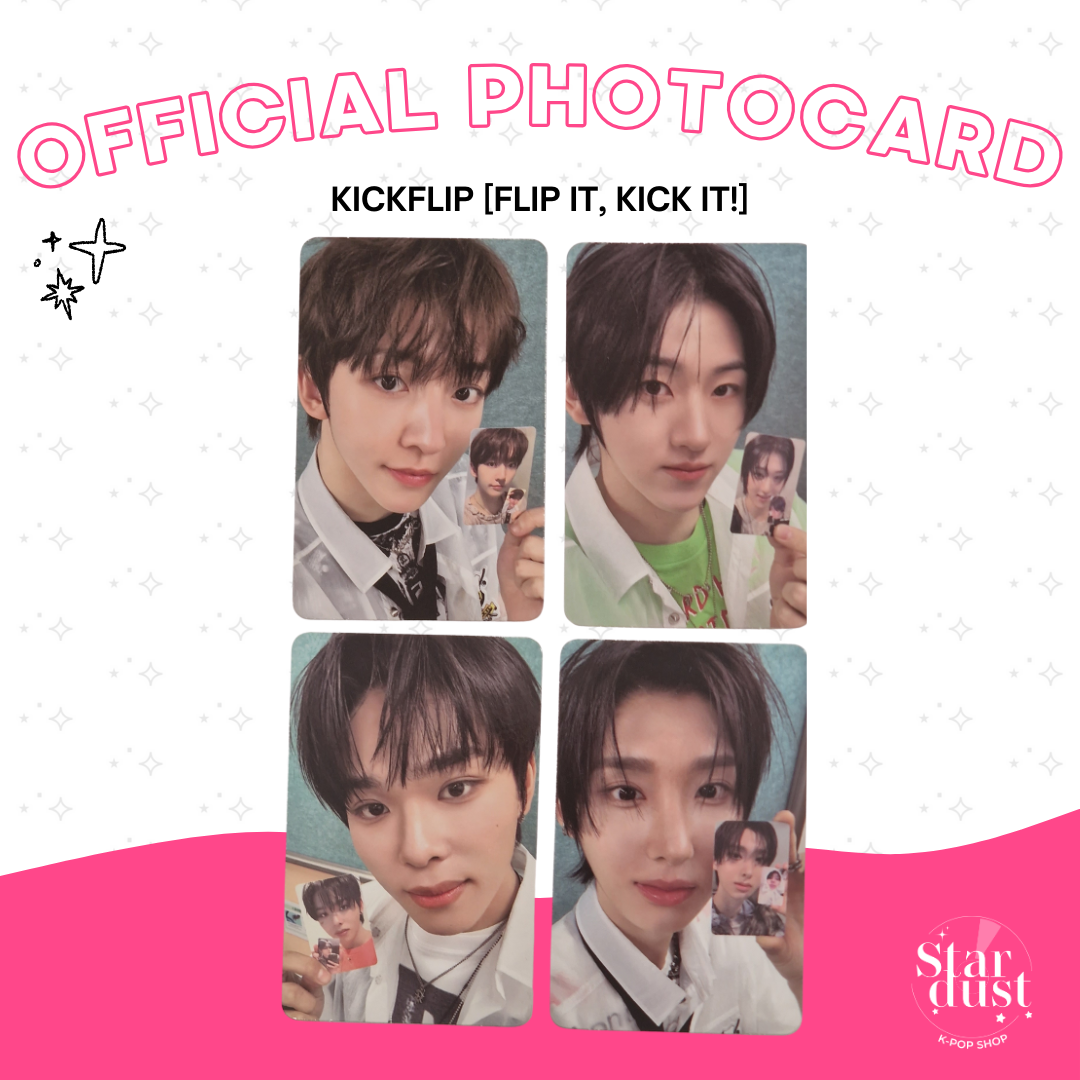 [PHOTOCARD] KICKFLIP - FLIP IT, KICK IT! [POB]