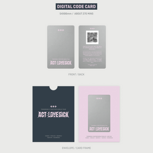 TXT - 2022 WORLD TOUR 'ACT: LOVESICK' IN SEOUL [Digital Code] - Stardust K-pop Shop