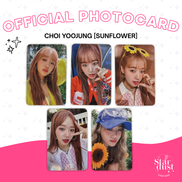 [PHOTOCARD] CHOI YOOJUNG - SUNFLOWER [Set A]
