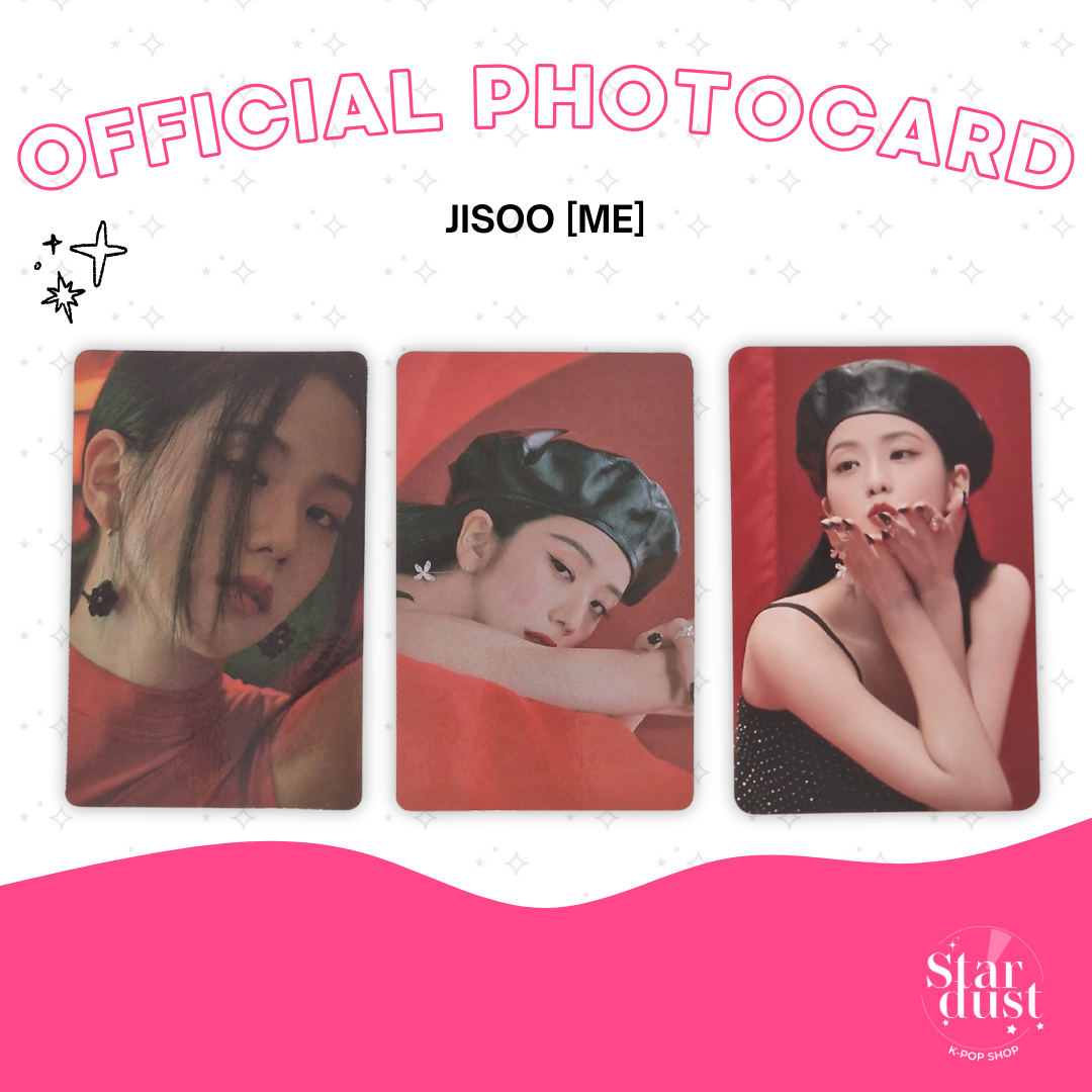 [PHOTOCARD] BLACKPINK JISOO - ME - Stardust K-pop Shop