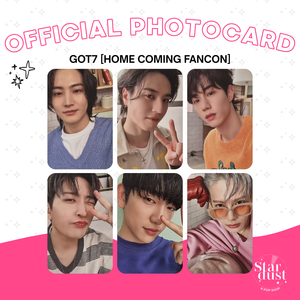 [PHOTOCARD] GOT7 - HOME COMING FANCON [Set A] - Stardust K-pop Shop