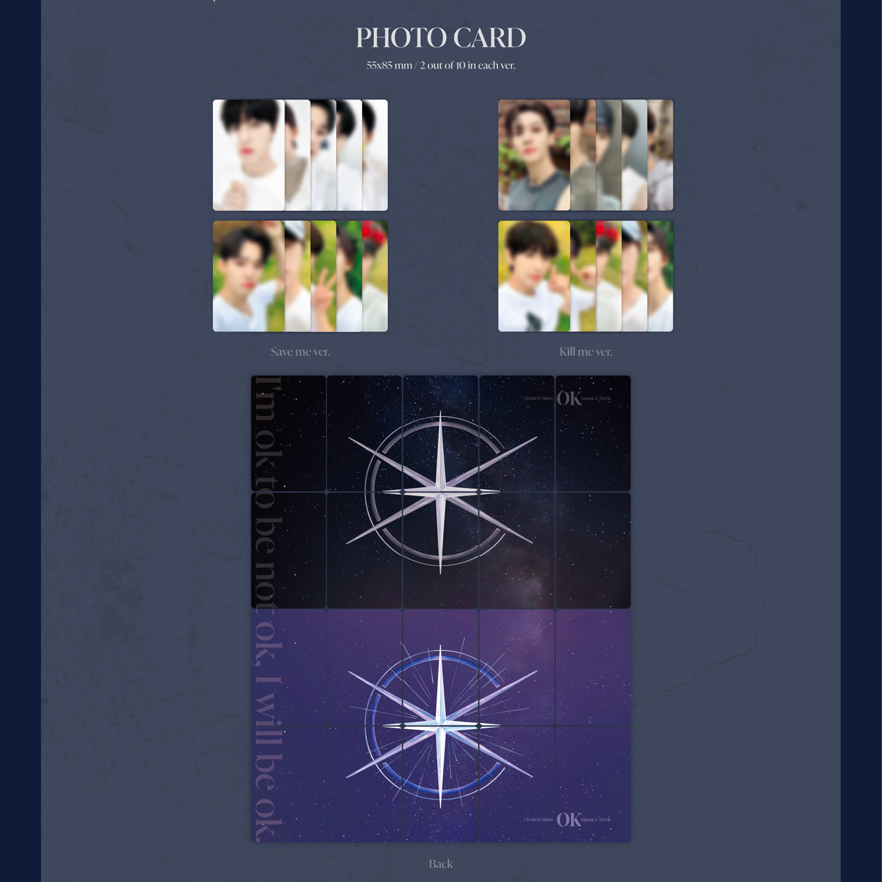 CIX - OK Episode 2: I'M OK [6th Mini Album] - Stardust K-pop Shop