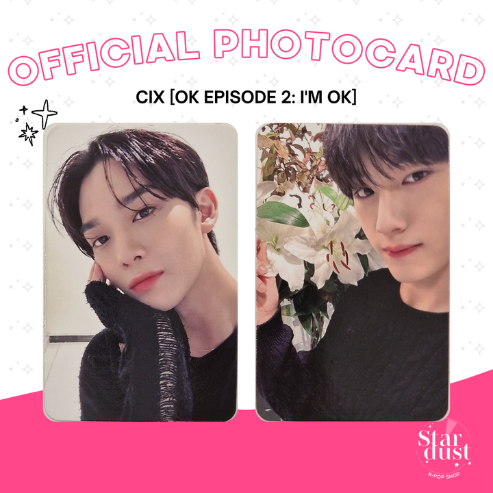 [PHOTOCARD] CIX - OK EPISODE 2: I'M OK [Dear My Muse] - Stardust K-pop Shop