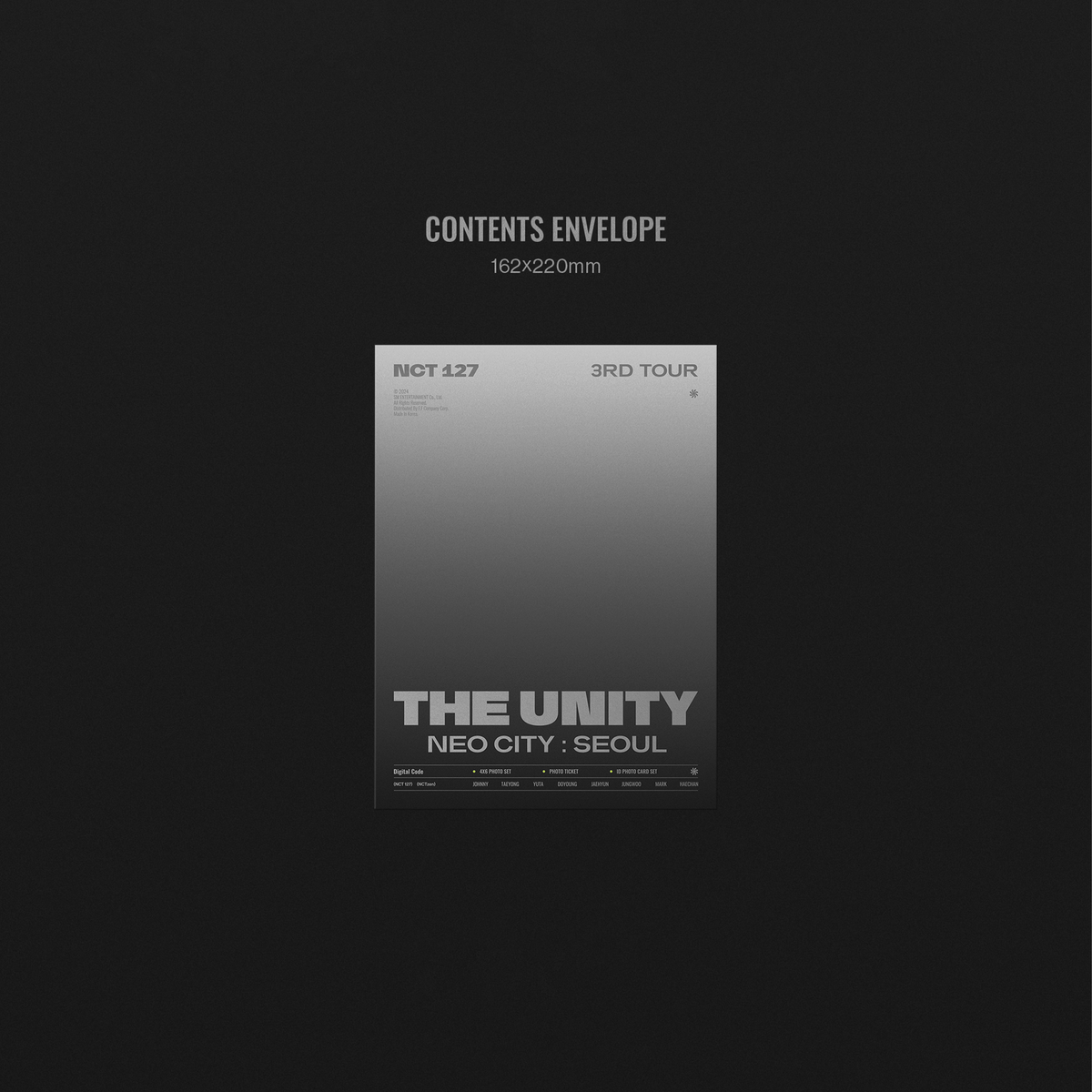 NCT 127 - 3rd TOUR 'NEO CITY : SEOUL - THE UNITY' [Digital Code] - Stardust K-pop Shop