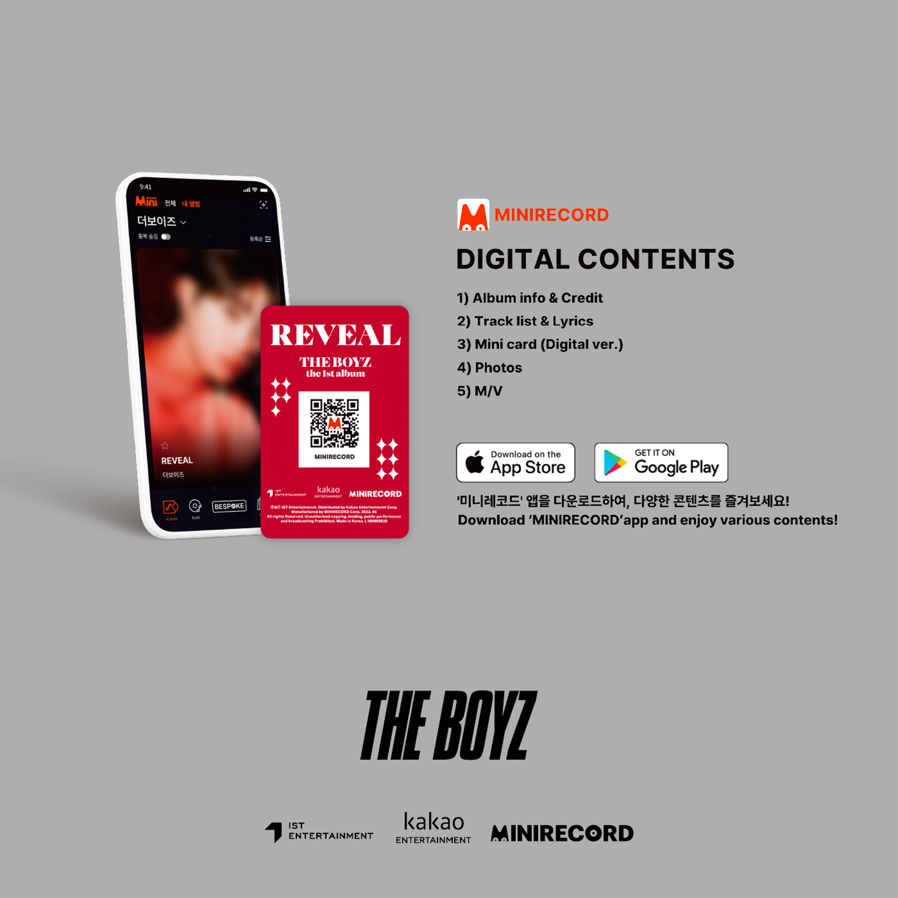 THE BOYZ - REVEAL [1st Full Album] Platform Ver. - Stardust K-pop Shop