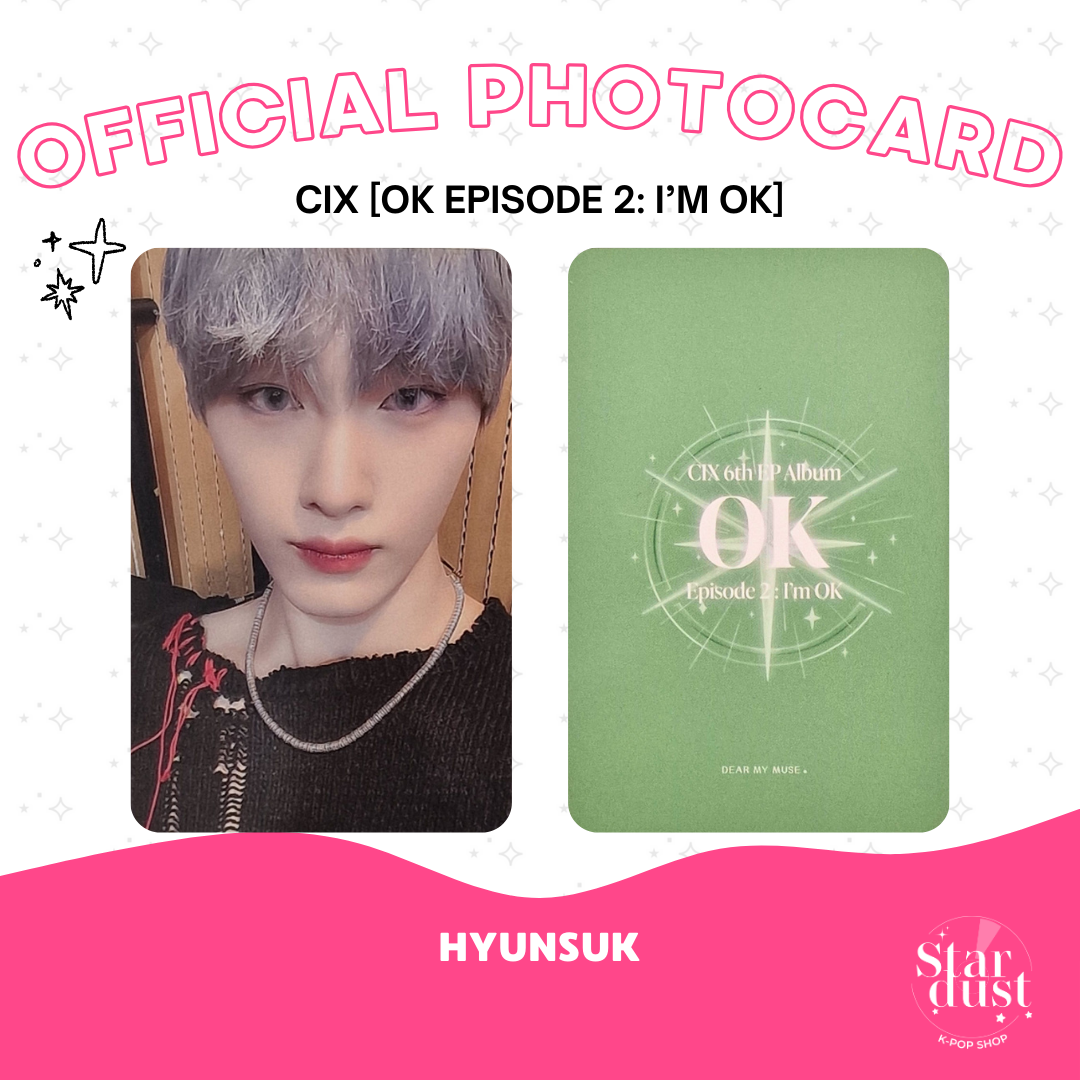 [PHOTOCARD] CIX - OK EPISODE 2: I'M OK [Dear My Muse] Set C