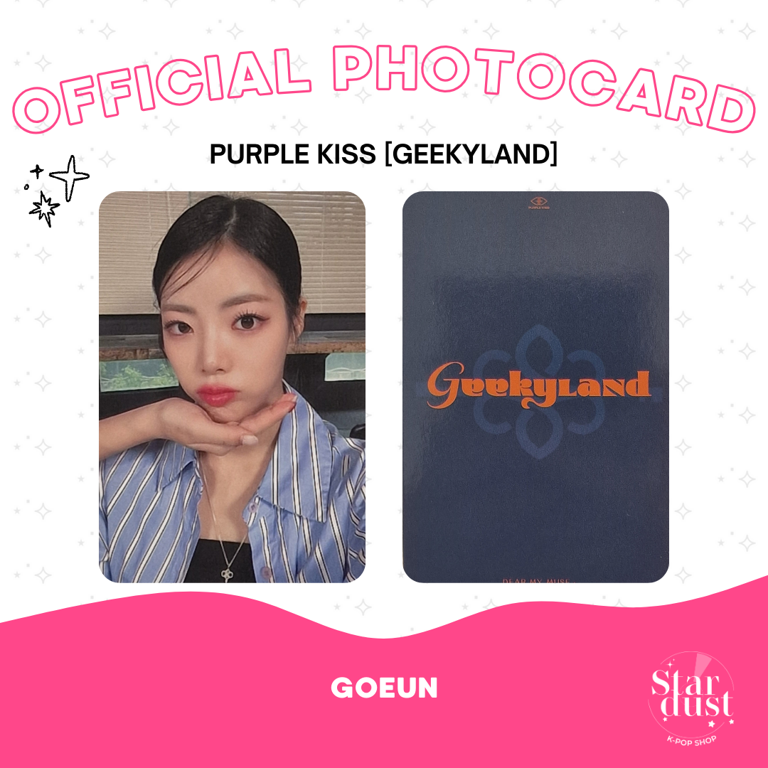 [PHOTOCARD] PURPLE KISS - GEEKYLAND [Dear My Muse]