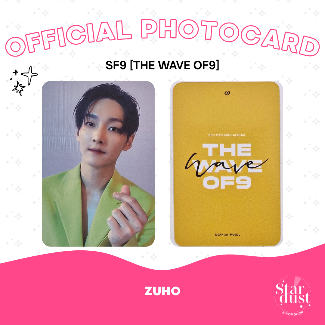 [PHOTOCARD] SF9 - THE WAVE OF9 [Dear My Muse] Set C