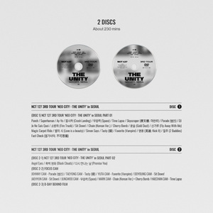 NCT 127 - 3rd TOUR 'NEO CITY : SEOUL - THE UNITY' [DVD] - Stardust K-pop Shop