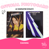[PHOTOCARD] LE SSERAFIM - CRAZY [Knpops POB]