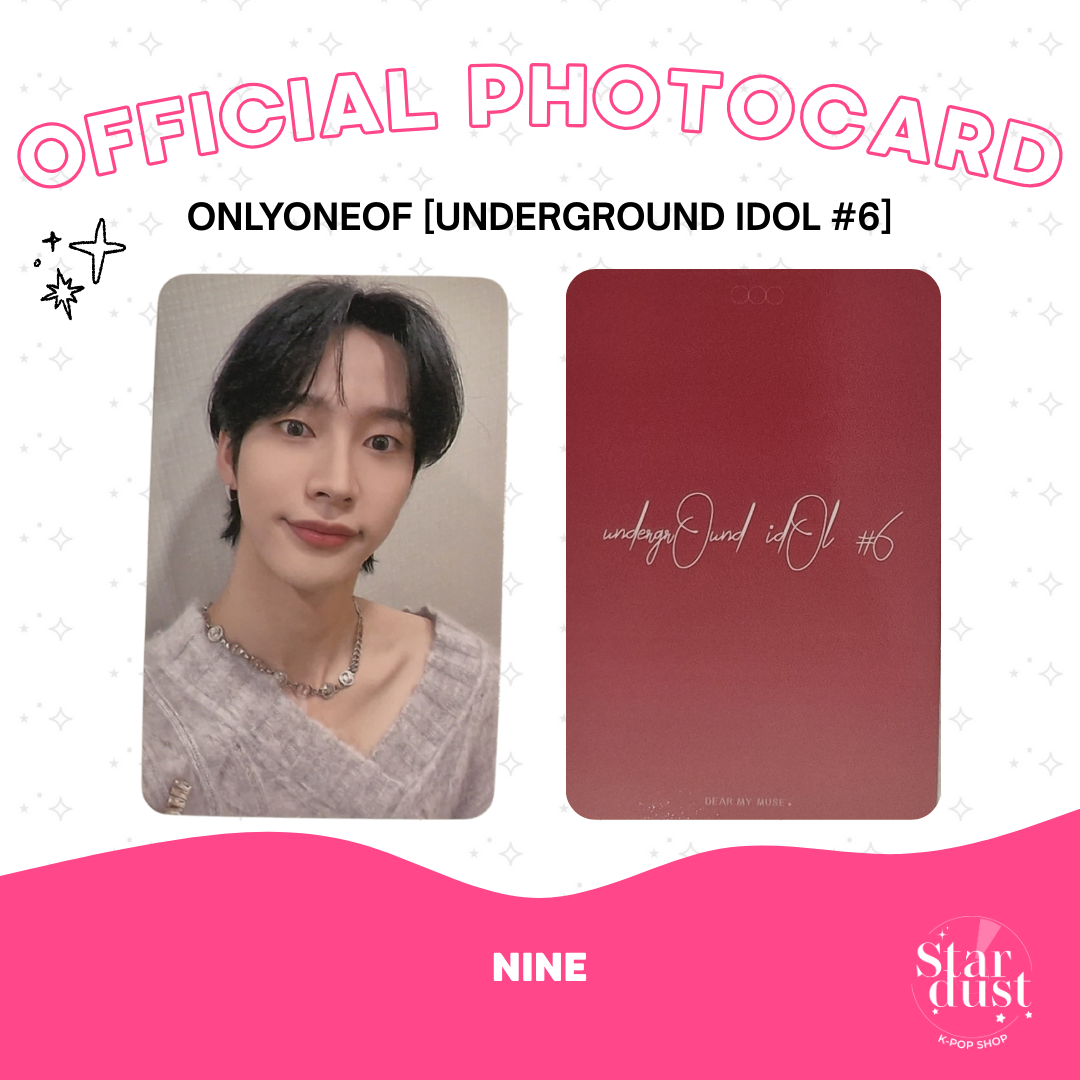 [PHOTOCARD] ONLYONEOF NINE - UNDERGROUND IDOL #6 [Dear My Muse]
