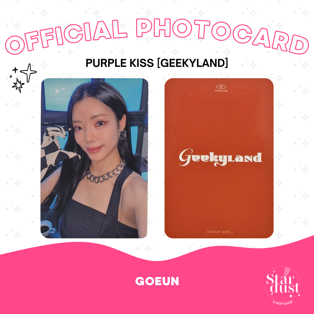 [PHOTOCARD] PURPLE KISS - GEEKYLAND [Dear My Muse]
