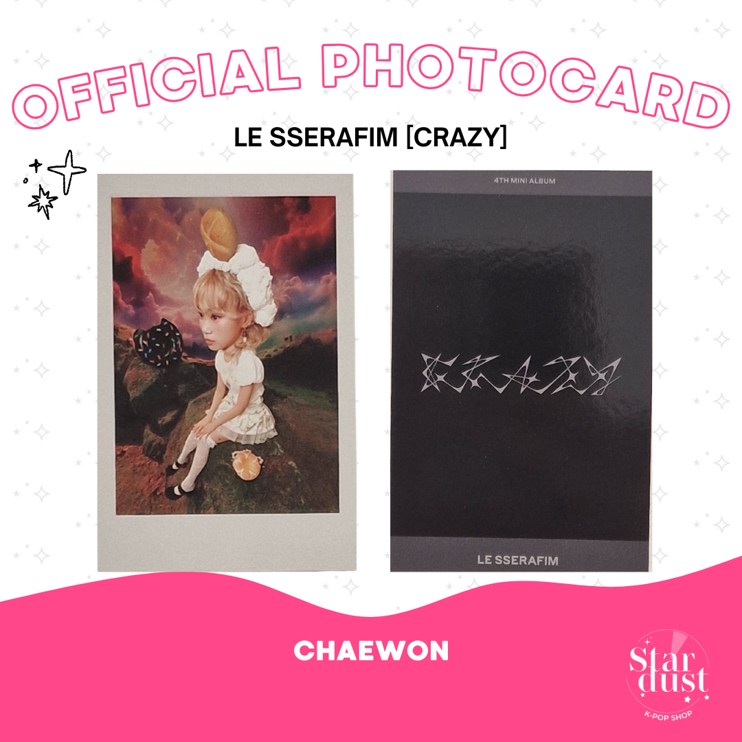 [PHOTOCARD] LE SSERAFIM - CRAZY [Knpops POB]