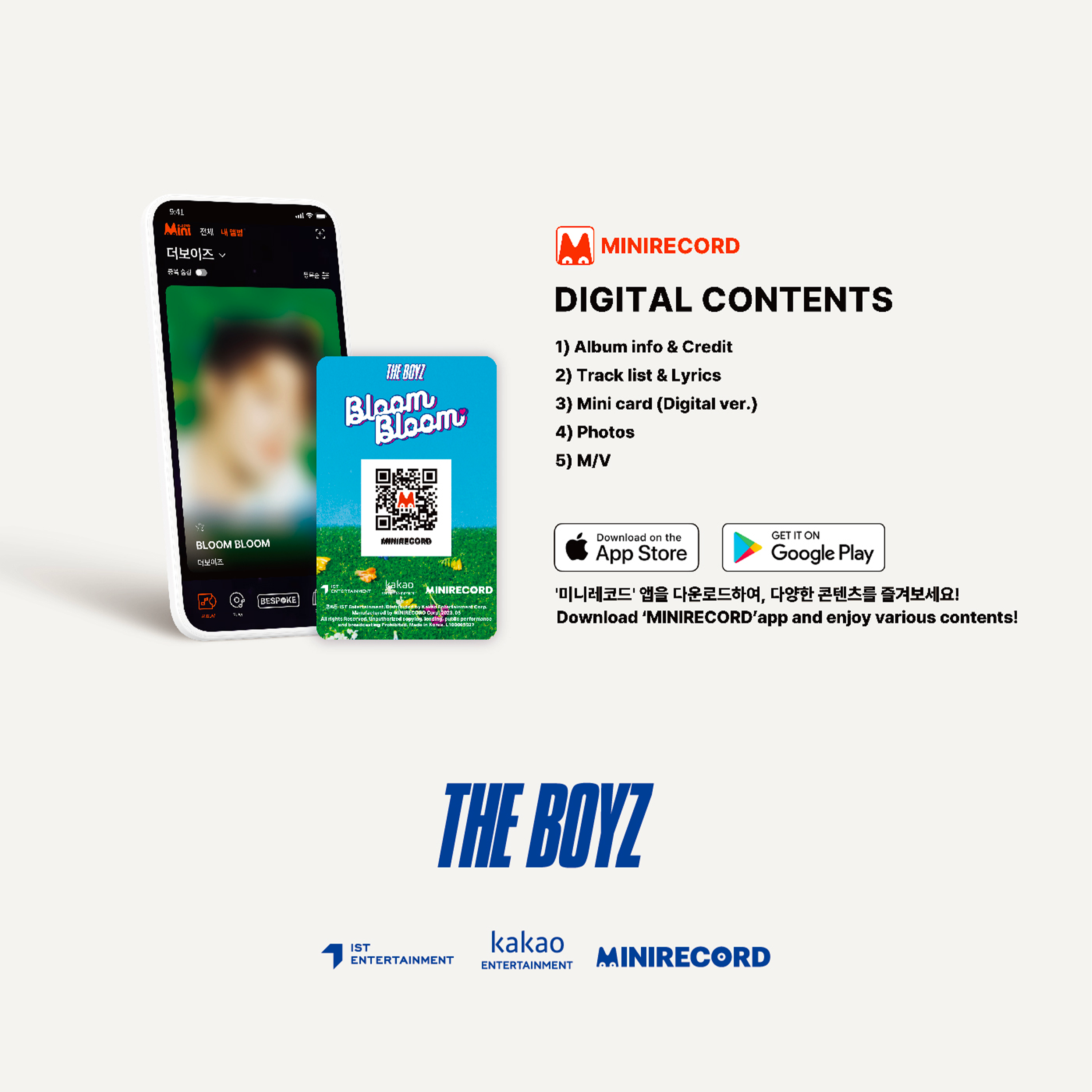 THE BOYZ - BLOOM BLOOM [2nd Single Album] Platform Ver. - Stardust K-pop Shop