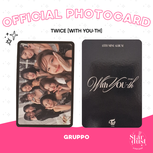 [PHOTOCARD] TWICE - WITH YOU-TH [Glowing Ver.]
