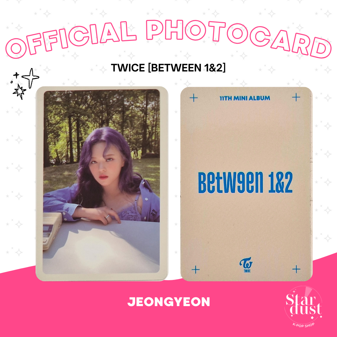 [PHOTOCARD] TWICE - BETWEEN 1&2 [Pathfinder Ver.]