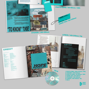 J-HOPE - HOPE ON THE STREET VOL. 1 [Photobook Ver.] - Stardust K-pop Shop