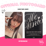 [PHOTOCARD] UNIS - WE UNIS [Album Pob]