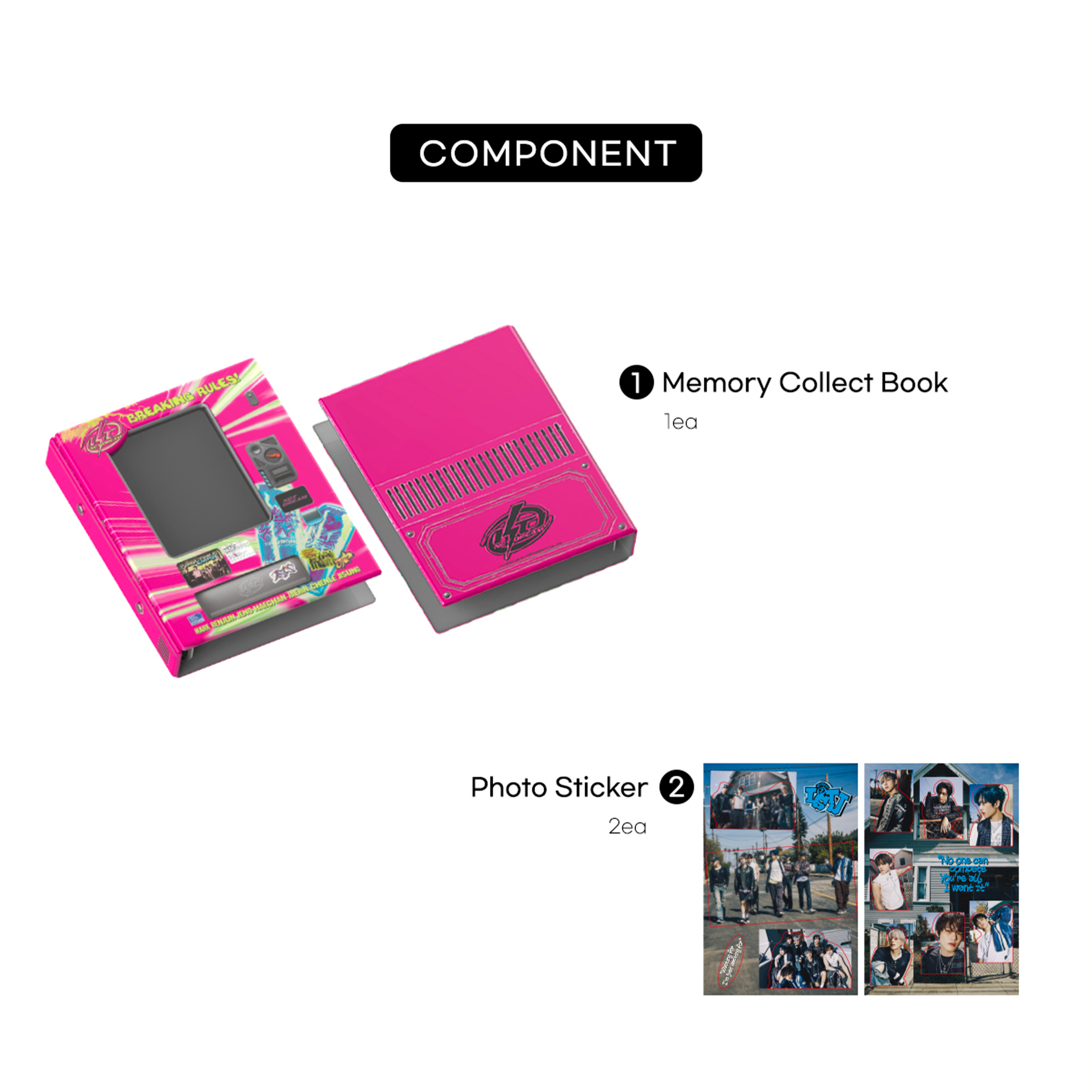 NCT DREAM - MEMORY COLLECT BOOK - Stardust K-pop Shop