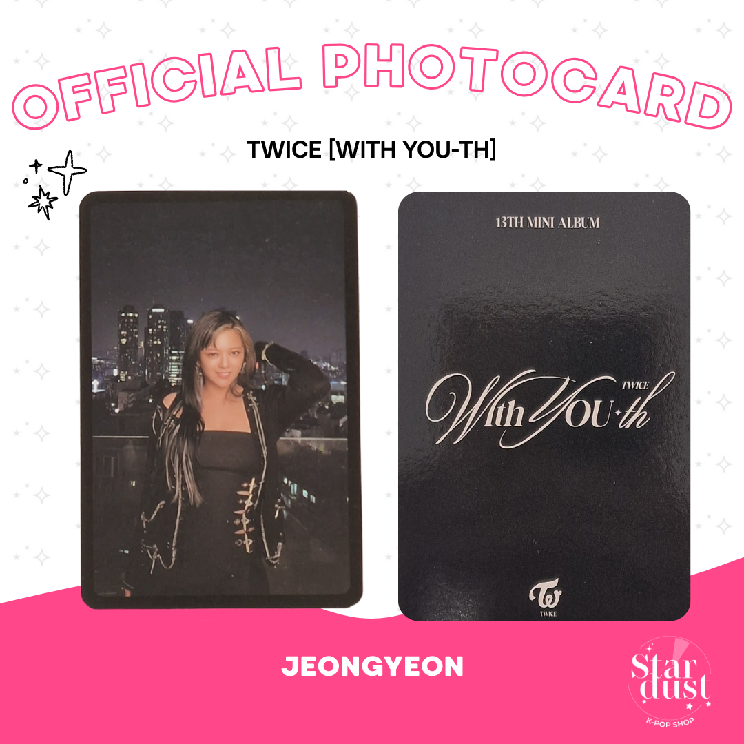[PHOTOCARD] TWICE - WITH YOU-TH [Glowing Ver.]