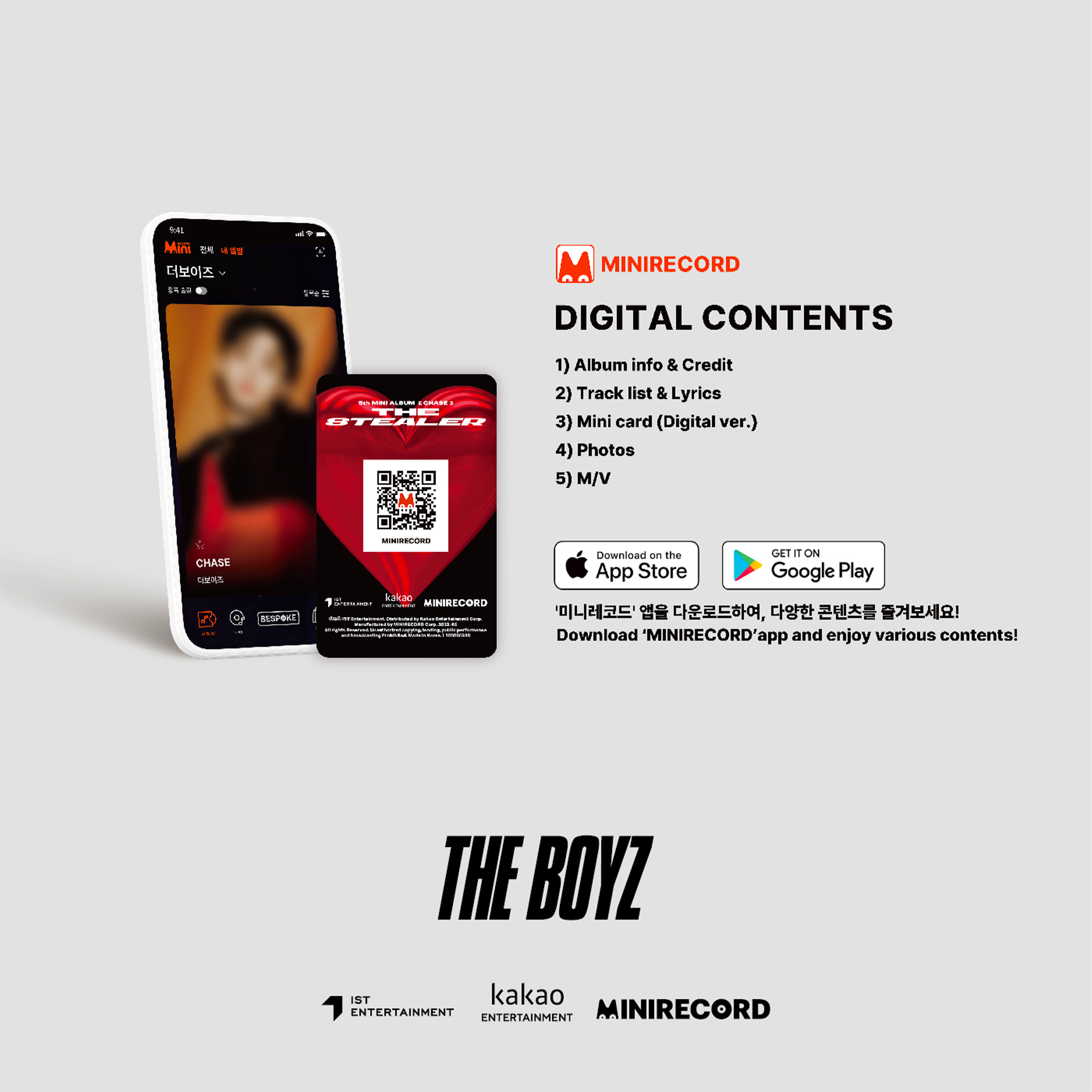 THE BOYZ - CHASE [5th Mini Album] Platform Ver. - Stardust K-pop Shop