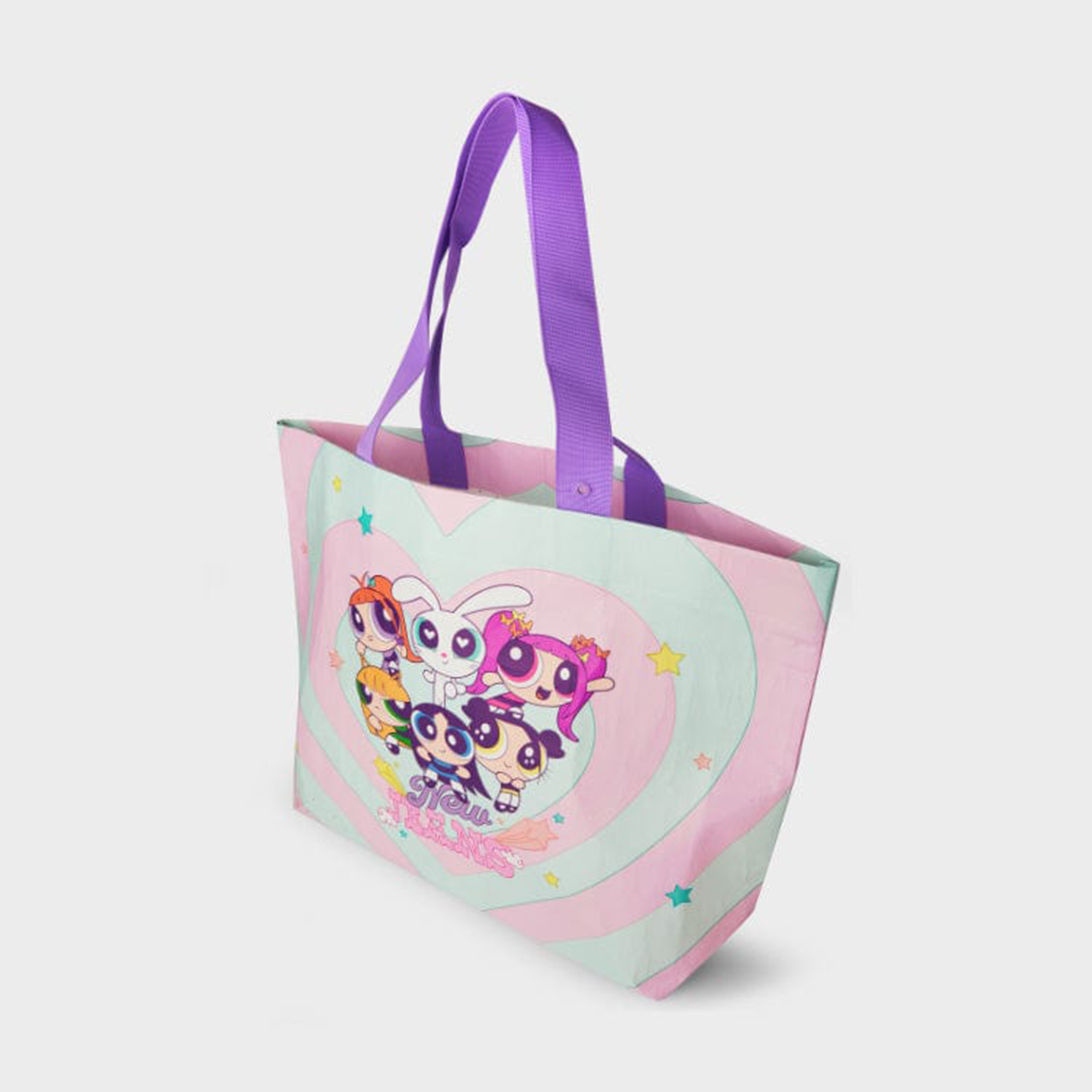 NEWJEANS - THE POWERPUFF GIRLS X NJ [REUSABLE BAG L] - Stardust K-pop Shop