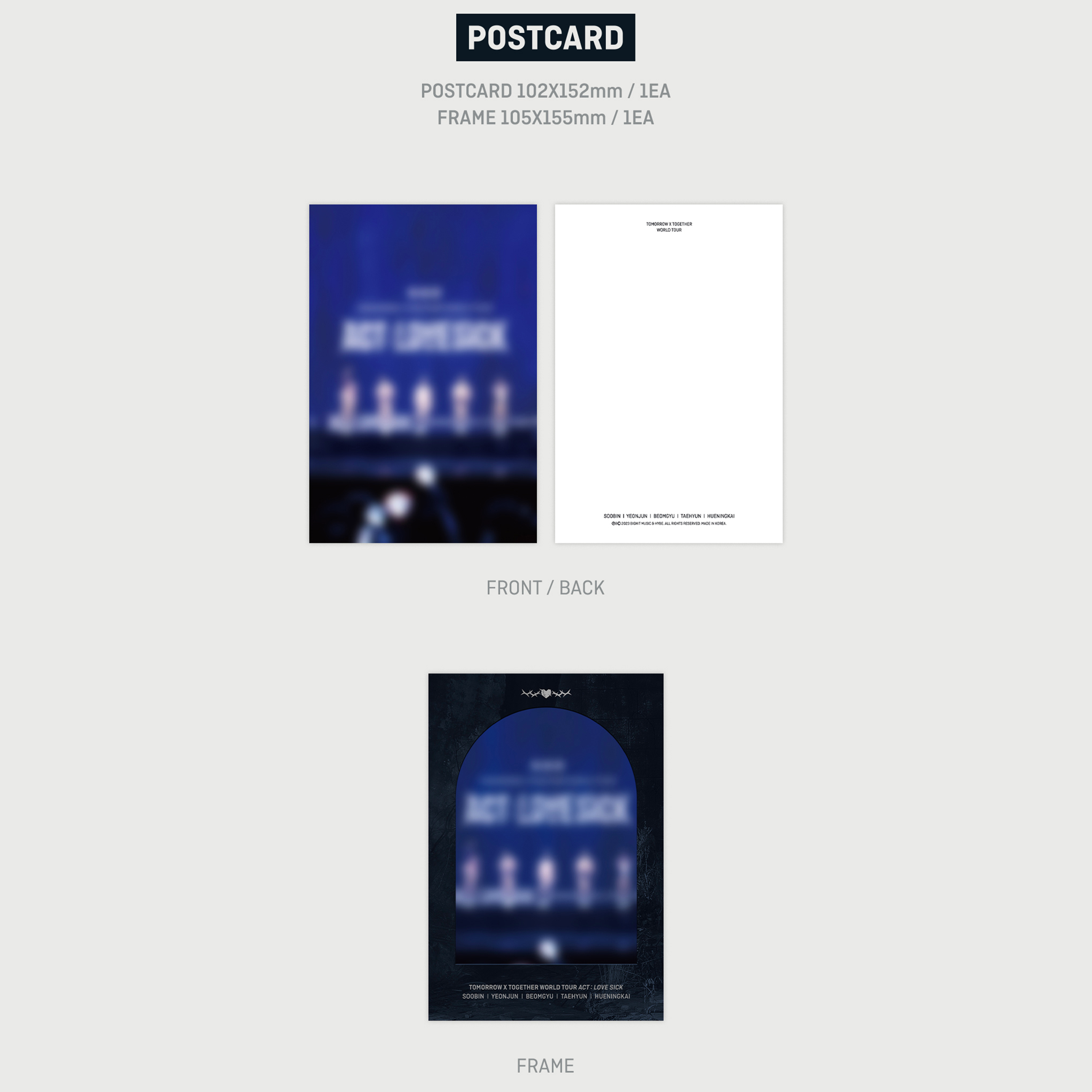 TXT - 2022 WORLD TOUR 'ACT: LOVESICK' IN SEOUL [DVD] - Stardust K-pop Shop