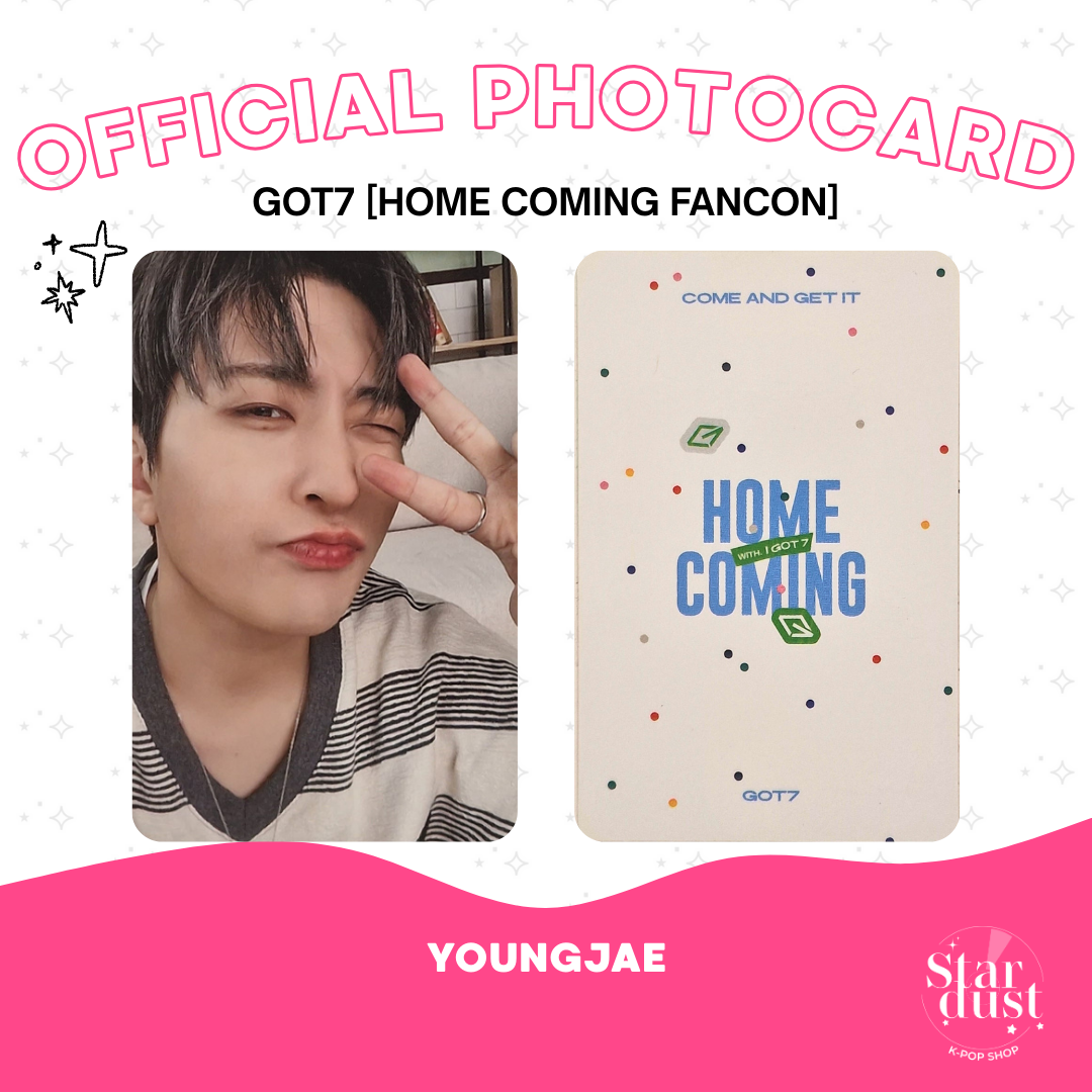[PHOTOCARD] GOT7 - HOME COMING FANCON [Set A] - Stardust K-pop Shop