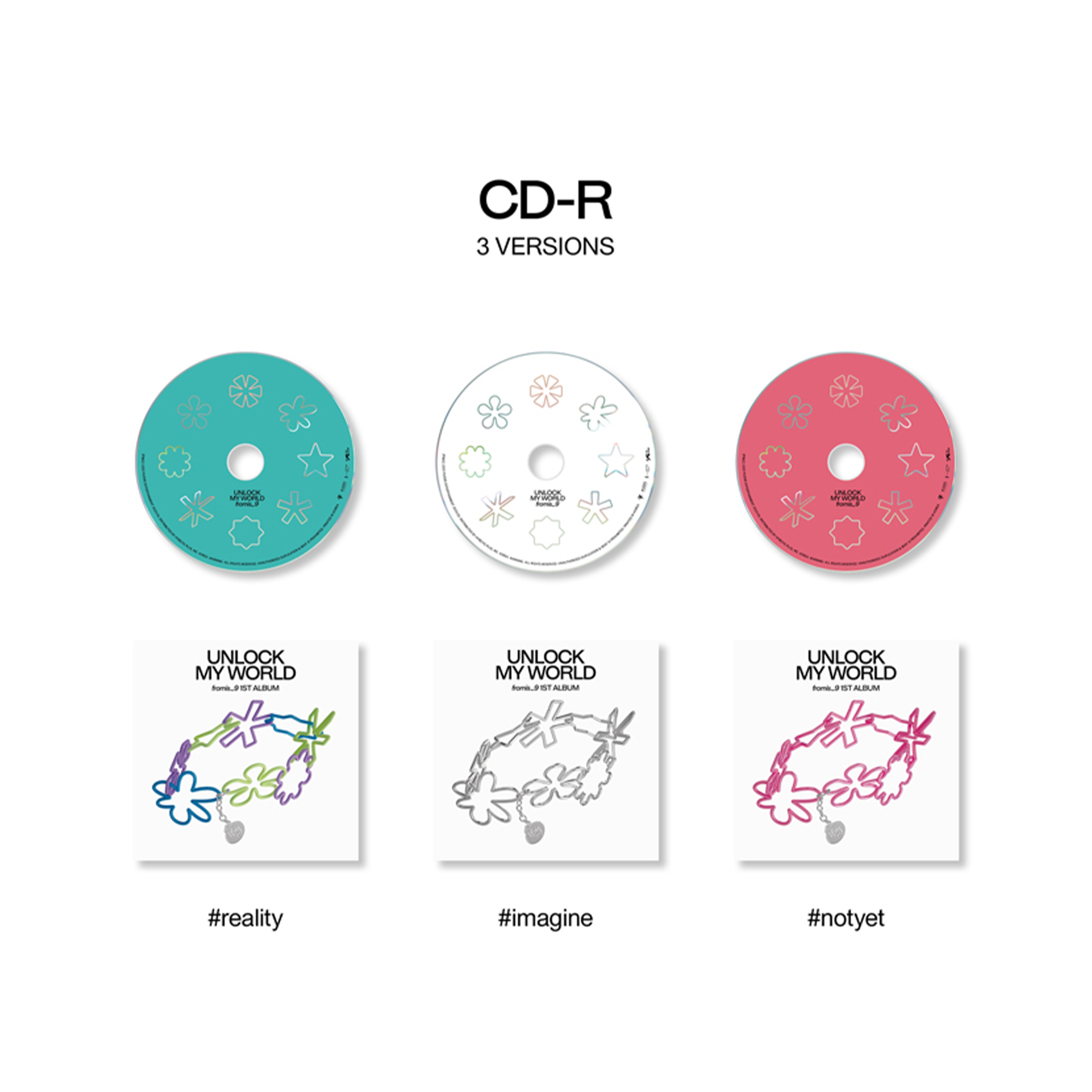 FROMIS_9 - UNLOCK MY WORLD [1st Full Album] - Stardust K-pop Shop