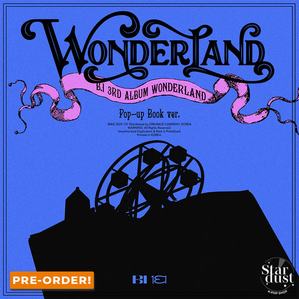 [PRE-ORDER] B.I - WONDERLAND [3rd Full Album] Pop-up Book Ver.